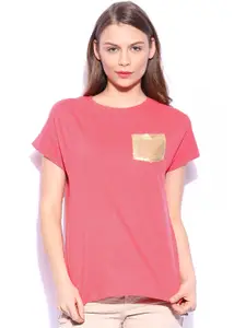 Miss Chase Women Pink Top