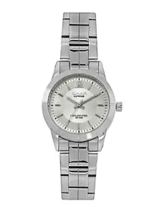 Omax Women Silver Toned Dial Watch LS246