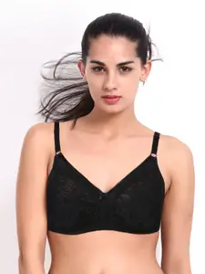 Amante Non Padded Wirefree Lace Magic Bra - BFOM17