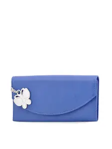 Butterflies Women Blue Wallet