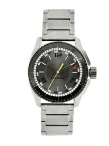Fastrack Men Charcoal Grey Dial Watch 3089SM02