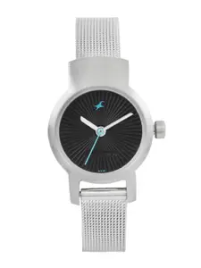 Fastrack Women Black Dial Watch N2298sm03