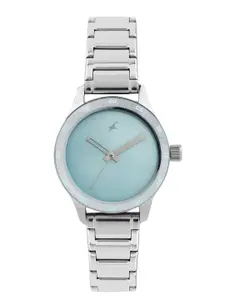 Fastrack Women Blue Dial Watch 6078SM03