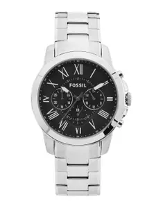 Fossil Men Black Dial Watch FS4736