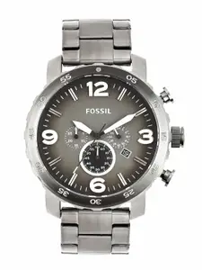 Fossil Men Grey Dial Chronograph Watch JR1437I