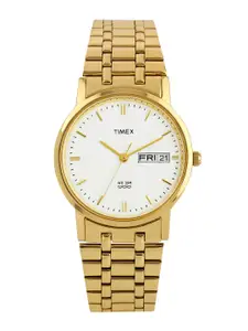Timex Men White Analogue Watch - A503