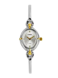 Timex Women Silver-Toned Analogue Watch - LK21