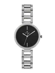 Titan Women Black Dial Watch NE2480SM02