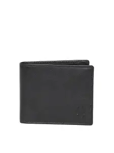 WildHorn Men Black Leather Wallet