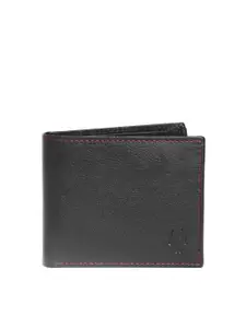 WildHorn Men Black Leather Wallet
