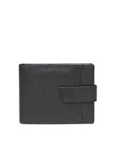 WildHorn Men Black Leather Wallet