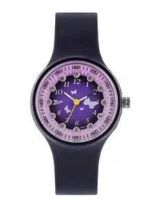 Zoop Girls Purple Dial Watch