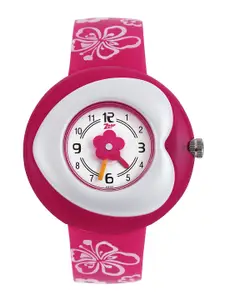 Zoop Girls White Dial Watch