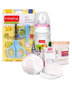 Babyhug Feeding & Grooming Combo Set
