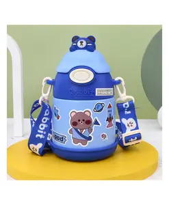 Adore Fire Era Character Hood Vacuum Water Bottle with Strap - 500 ml