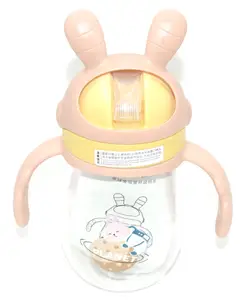 SANJARY Sipper Bottle With Twin Handle Pack of 1 - 350 ml