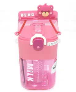 Sanjary Cute Animals Square Water Bottle - 950ml