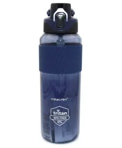 SANJARY Anti Leak Spill Proof Sipper Water Bottle Blue - 1000 ml
