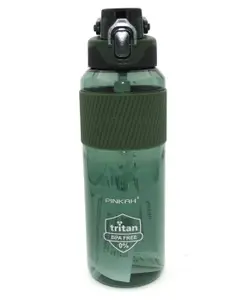 SANJARY Anti Leak Spill Proof Sipper Water Bottle Green - 1000 ml