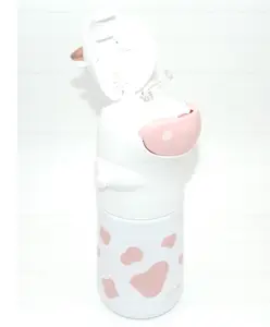 Sanjary Cow Shape Water Bottle For Kids - 560ml