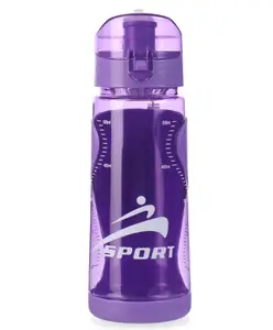 Fab N Funky Sport Water Bottle Purple - 550 ml