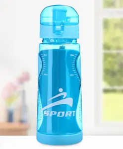 Fab N Funky Sport Plastic Water Bottle Blue - 550 ml
