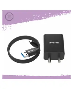 Zebion Mobile Charger ZEB PA 211(2.1) With Micro Cable - Black