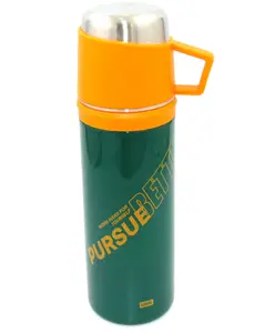 Sanjary Stainless Steel Vacuum Bottle for Hot & Cold Beverages - 400 ml