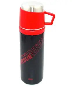 Sanjary Stainless Steel Vacuum Bottle for Hot & Cold Beverages - 400 ml