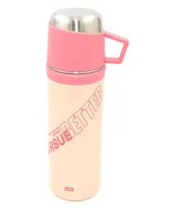Sanjary Stainless Steel Vacuum Bottle for Hot & Cold Beverages - 400 ml