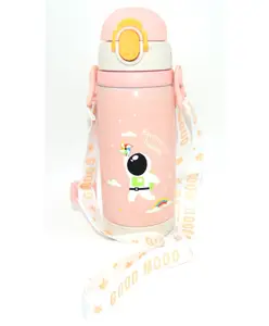 Sanjary Stainless Steel 304 Water Bottle Double Wall Vacuum Insulated Flask Bottle 450 ml Pack of 1