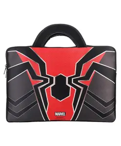 Marvel Laptop Bag Spider-Man Print - Black