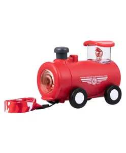 Sanjary Stainless Steel Train Design Water Bottle - 290ml (Color and Design May Vary)