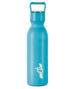 Milton Alice 600 Thermosteel 24 Hours Hot and Cold Leak Proof Water Bottle Blue - 580 ml