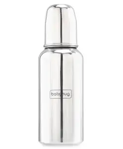 Babyhug Steel Feeding Bottle - 240 ml