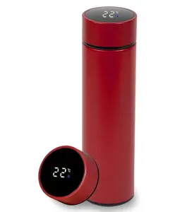 AKN TOYS Insulated Water Bottle with LED Real-Time Temperature Display Stainless Steel Portable ,500 ml(color may vary )