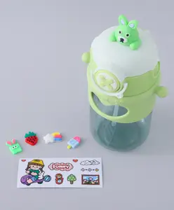 Fab N Funky Sipper Bottle with Strap Green - 680 ml