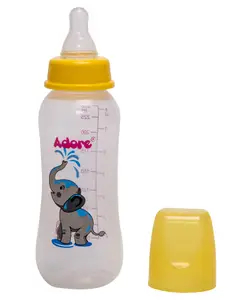 Adore Jungle Bay 2 Stage Narrow Neck Feeding Bottle - 250 ml