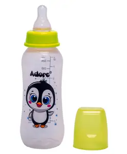 Adore Jungle Bay 2 Stage Narrow Neck Feeding Bottle - 250 ml