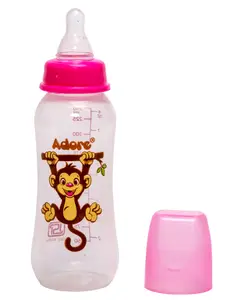 Adore Jungle Bay 2 Stage Narrow Neck Feeding Bottle - 250 ml