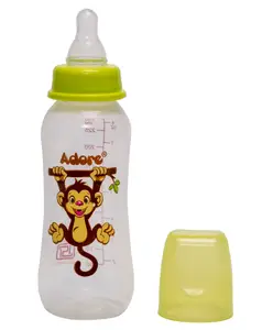 Adore Jungle Bay 2 Stage Narrow Neck Feeding Bottle - 250 ml