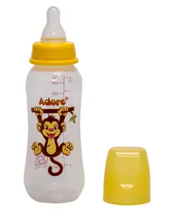 Adore Jungle Bay 2 Stage Narrow Neck Feeding Bottle - 250 ml