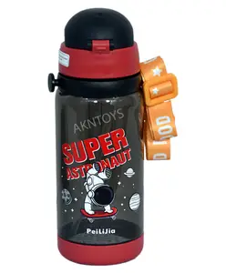 AKN TOYS SUPER ASTRONAUT WATER BOTTLE ( C0LOR MAY VARY)