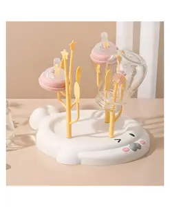 Adore Cute Chic! Baby Bottle & Teat Drying Rack- Detachable Holders