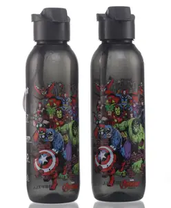 Marvel By SKI School Combo Set With Lunch Box Water Bottle & Pencil Box- Red