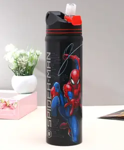 Spider Man Spiderman Steel Water Bottle - 700 ml