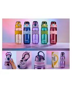 YAMAMA Tritan Water Bottle BPA Free Drinking Bottle for Kids And Adults 650 ml Color May Vary