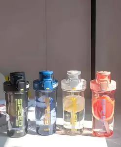 YAMAMA Shaker Bottle BPA Free Drinking Bottle for Kids And Adults 650 ml Color May Vary