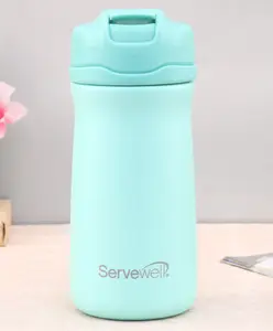 Servewell Ohio Stainless Steel Vacuum Bottle Teal - 350 ml