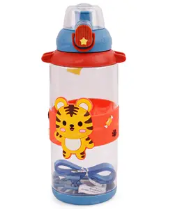 Fiddlerz 3 Year plus Water Bottle animal print blue - 870ml